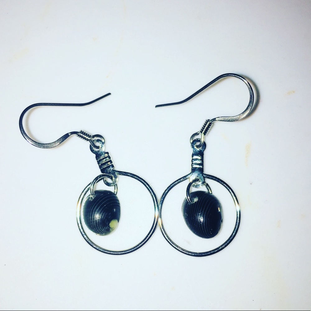 Hoop Shell Earrings